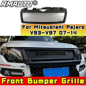 Grille de pare-chocs avant pour Mitsubishi Pajero V93-V97 07-14, pièce de modification - Product Image 3