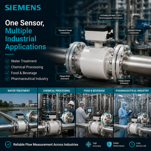 เซ็นเซอร์วัดการไหล SITRANS FM 1100 F 7ME614 ของแท้ 100% เครื่องวัดการไหลความแม่นยำสูง - Product Image 3