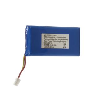 KC модель 103665 Американская классификация проводов <span class=keywords><strong>2</strong></span>р <span class=keywords><strong>3</strong></span>,7 V 5800 мА/ч, литий-ионные аккумуляторы - Product Image 1