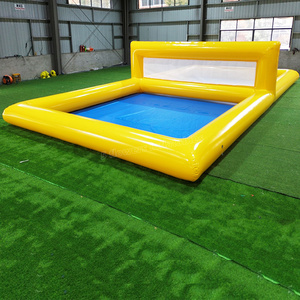Campo de <span class=keywords><strong>Voleibol</strong></span> Inflable a Precio Económico, <span class=keywords><strong>Piscina</strong></span> de <span class=keywords><strong>Voleibol</strong></span> Inflable Comercial para Exteriores - Product Image 4