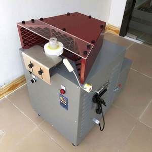 Machine semi-automatique verticale à bande pour le meulage et le polissage du cuir, machine de meulage et de nettoyage du cuir à un seul côté - Product Image 4