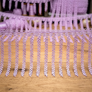 Fabricante de Telas de Encaje con Flecos para Pestañas al por Mayor, Proveedor de Material de Encaje Africano para Vestidos de Novia, Europa, Israel - Product Image 1