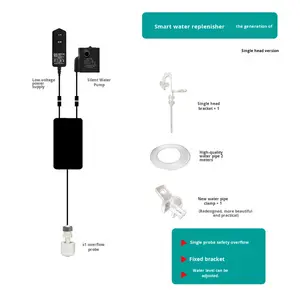 เครื่องควบคุมระดับน้ำอิเล็กทรอนิกส์อัตโนมัติสำหรับตู้ปลา, เครื่องเติมน้ำสำหรับตู้ปลาอุปกรณ์เสริมอะคริลิก - Product Image 5