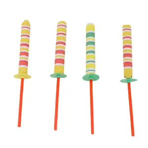 Retractable Toy Swinging Stick Children Spoof Paper-colored Little Magic Stick Props