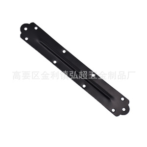 Connector Iron Plate 250x38mm Black Durable <b>Desk</b> Support Modern Simple Style - Product Image 1