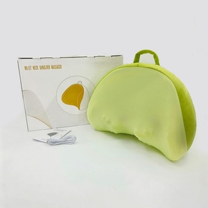 Almohada de masaje multifunción para coche con compresión caliente, soporte lumbar, para cintura, hombros y cervicales, instrumento de masaje transfronterizo - Product Image 4