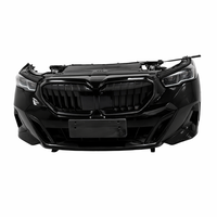 Pare-chocs avant d'occasion de haute qualité pour BMW Série 5 I5 G60 G68 avec ensemble ventilateur de radiateur et réservoir d'eau. Facile à installer.