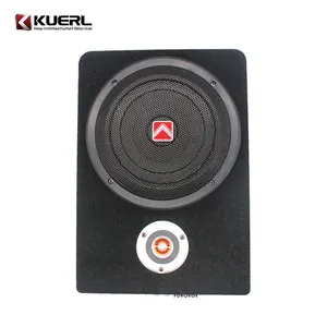 Hot Koop Car Audio Onder Seat Slim Woofer Speaker 8 Inch Subwoofer Spl Actieve Power Auto Subwoofer