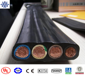 300/500 v caucho aislamiento y cubierta <span class=keywords><strong>ascensor</strong></span> se Cable plano Flexible - Product Image 3