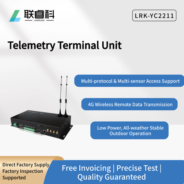 LRK-YC2211 Multi-protocol Multi-sensor Access Support 4G Wireless Remote Data Transmission Remote Telemetry Terminal Unit