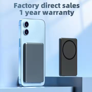 Banco portátil PD22.5wdel poder 10000mah del cable incorporado banco inalámbrico del poder del cargador del tenedor del teléfono - Product Image 3