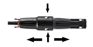 Connettore Fusibile Solare Fotovoltaico DC 1000V Compatibile con Connettori PV 15A/20A/30A, Applicabile a Impianti Fotovoltaici su Tetto - Product Image 4
