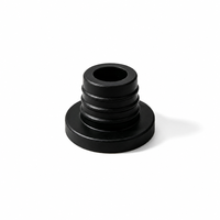 Bouchon d'étanchéité robuste en caoutchouc EPDM, insert de tube industriel nervuré, bouchon à trous rainurés résistant à l'huile NBR, bouchon multicouche