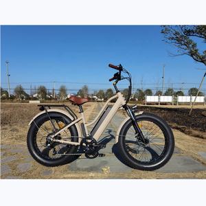 Bicicleta Eléctrica <span class=keywords><strong>Fat</strong></span> Ebike para mujer, bici de 24 pulgadas, <span class=keywords><strong>2021</strong></span> W/500W, paso a través, Crucero de playa, nueva de 750 - Product Image 4