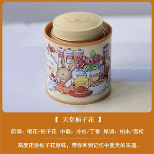 Velas aromáticas con diseño de dibujos animados en lata cilíndrica, sin humo, de cera de soja mixta, para recuerdos de boda, fragancia para dormitorio. - Product Image 6