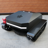 Robot de tonte de pelouse automoteur GPS/RTK entièrement automatique 1600W 24V 4 temps évitement d'obstacles pour un usage domestique bricolage de qualité industrielle