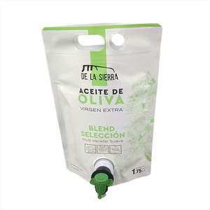 ถุงใส่กาแฟเหลวแบบพกพาที่มีที่จับวาล์ว Vitop แบบตั้งปลอดภัยทำจาก PE เกรดอาหาร1.75L กำหนดเอง - Product Image 1