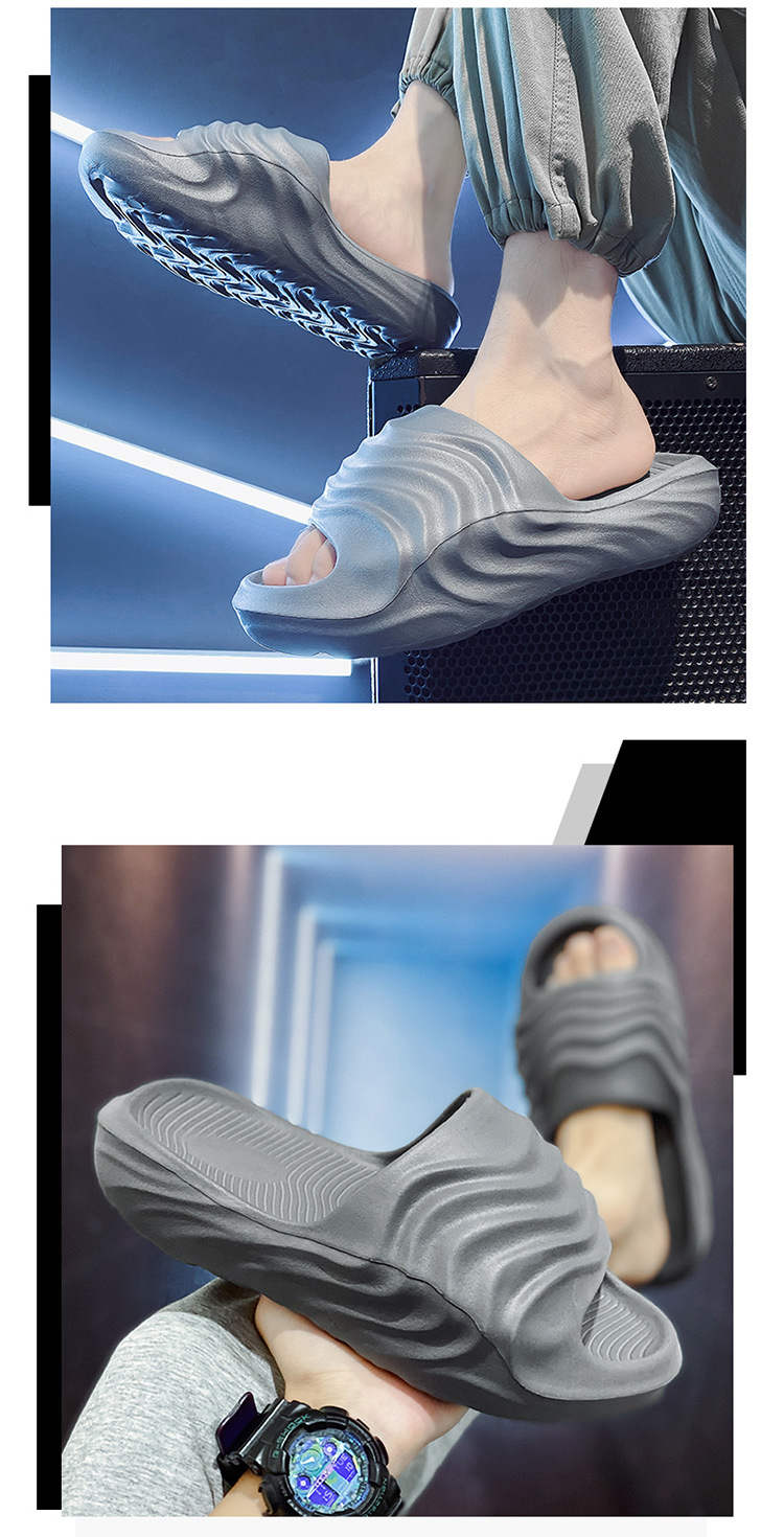 Summer Beach Slides Slippers Flat Unisex Anti-slip Soft Women EVA Outdoor Slipper Women and Men