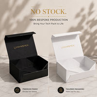Lionwrapack Vente chaude Boîte cadeau pliable de luxe personnalisée avec ruban Boîte d'emballage personnalisée pour vêtements