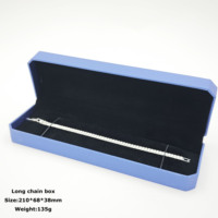 Estuche Portátil Octogonal Azul Texturizado para Joyas con Cierre de Hebilla, Empaque Premium para Anillos, Pulseras y Collares