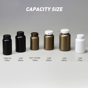 Botella de suplemento de vitamina grande para medicina, envase profesional en blanco de fábrica, para <span class=keywords><strong>farmacia</strong></span>, 300cc - Product Image 6