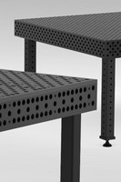 Table de soudage 3D ChinaFangRui 2000mm*1000mm*200mm en fonte nitrurée, station de soudage tridimensionnelle flexible d'excellente qualité