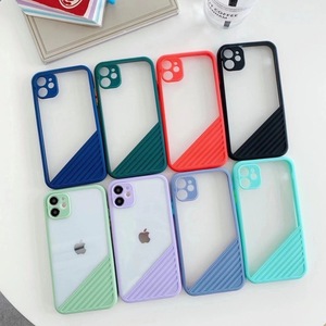 Per il <span class=keywords><strong>iphone</strong></span> di apple 12 12 pro/12 <span class=keywords><strong>max</strong></span>/12 pro <span class=keywords><strong>max</strong></span> cassa del pc variopinta del telefono mobile chiaro caso antiurto - Product Image 2