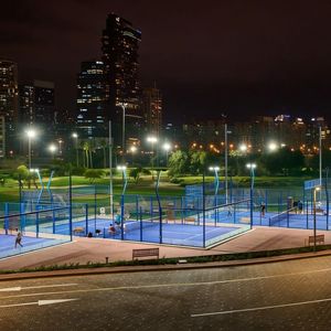 สนามแพเดิลที่ได้รับความนิยมมากที่สุดในจีน สนามแพเดิลเทนนิสแบบพาโนรามา สนามแพเดิลครบวงจร - Product Image 3