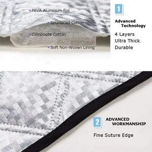 Couverture de <span class=keywords><strong>pare</strong></span>-<span class=keywords><strong>brise</strong></span> de voiture robuste Ultra protecteur housse de <span class=keywords><strong>pare</strong></span>-<span class=keywords><strong>brise</strong></span> neige glace gel soleil UV poussière eau <span class=keywords><strong>protection</strong></span> parfaite pour les voitures - Product Image 5