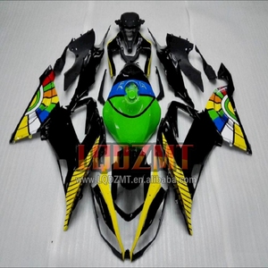 Injection Pour KAWASAKI NINJA ZX 6R <span class=keywords><strong>636</strong></span> C <span class=keywords><strong>ZX6R</strong></span> ZX-<span class=keywords><strong>636</strong></span> 13 15 16 17 18 43LQ.134 ZX636 ZX-6R <span class=keywords><strong>2013</strong></span> 2015 2016 Bleu vert 2018 Carénage - Product Image 5