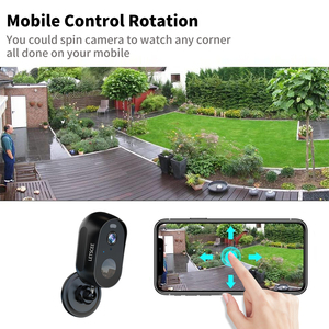 Mini HD mạng không dây <span class=keywords><strong>camera</strong></span> với tầm nhìn ban đêm được xây dựng trong pin điện năng thấp Wifi kết nối hỗ trợ năng lượng mặt trời bảng điều khiển cung cấp điện - Product Image 6