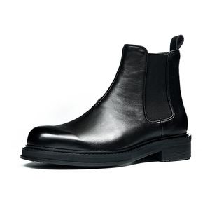Botas de Trabajo Vintage Amish de Lujo para Hombre, Impermeables, con Cordones en el Tobillo, Construcción Goodyear, con Parte Superior de Cuero Genuino Resistente - Product Image 1