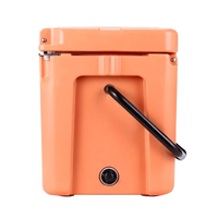 Congélateur alimentaire portable solaire commercial de haute qualité, réutilisable, étanche, en polyuréthane/peutêtre rotomoulé, 25QT, isotherme