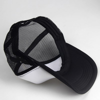 Gorra de Lujo de 5 Paneles con Malla Trasera Ajustable, Cierre a Presión, Logotipo Personalizado, 100% Poliéster, Estilo Formal para Deportes al Aire Libre, Gorras Casuales