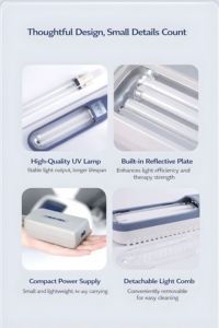 <strong>Kernel</strong> Factory Price Uvb Light 311nm UV Phototherapy for Atopic Dermatitis Psoriasis Treatment - Product Image 3