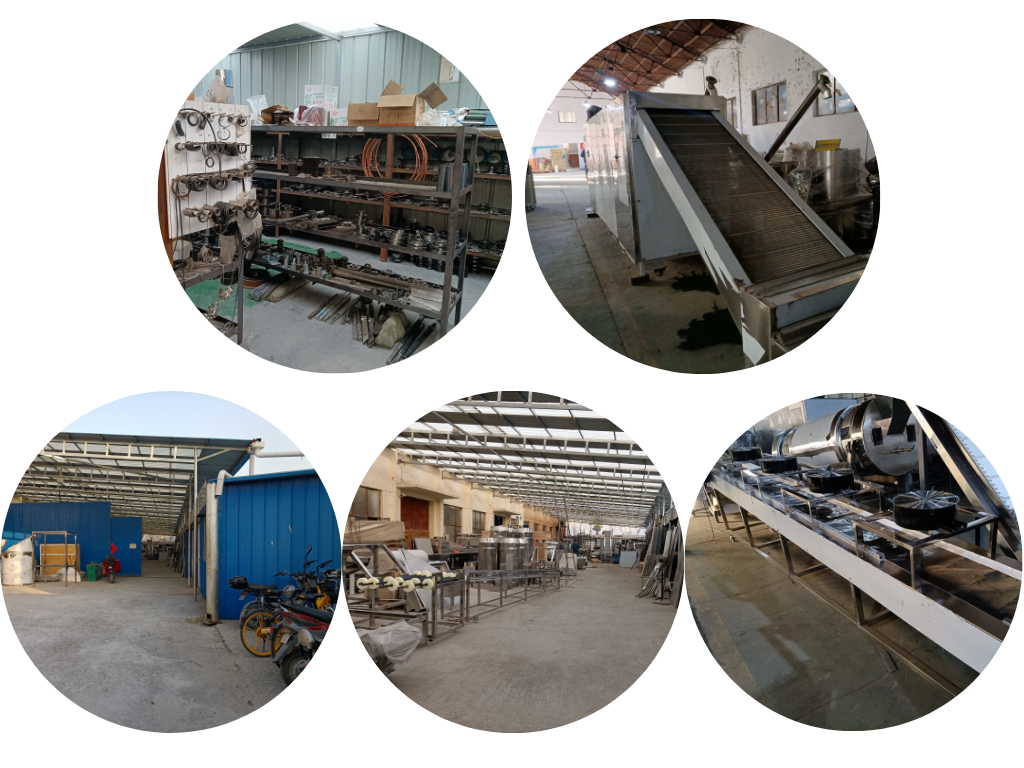 Stianless Steel 201 Fried Snack Production Line Extruder Machine 200KG/H