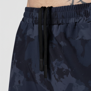 กางเกงวิ่งขาสั้นสำหรับผู้ชายกางเกงขาสั้นผ้าฟลีซแบบมีเชือกผูกสำหรับผู้ชายกางเกงขาสั้นผ้าคอตตอนออร์แกนิก - Product Image 1