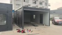 Porte roulante automatique pour garage conteneur préfabriqué avec système de verrouillage de sécurité pour parking privé