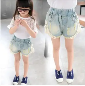 Alibaba Enfants Femmes Jeans Denim Short Hot Cool Design Pantalon