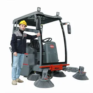 Made In China electric road sweeper ride on floor sweeper mobile street sweeper