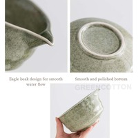 Bol à matcha en céramique avec logo personnalisé, kit de thé matcha, fouet à thé, outils de mélange pour matcha, ensemble de 8 pièces, ensemble d'outils pour matcha