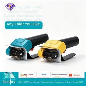 <b>Electric</b> Rechargeable Waterproof <b>Grill</b> Cleaning Brush Handheld Barbecue Cleaner Steel Wire Brush for <b>Outdoor</b> Cooking Grate Care - Product Image 4