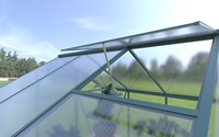 Cadre robuste en polycarbonate et en aluminium pour véranda extérieure avec installation rapide et facile