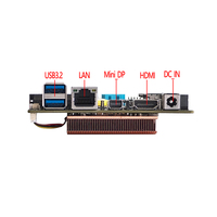 Carte mère NUC8U Elsky 2026 la plus compacte, Whiskey Lake I3-8145U I5-8265U I7-8565U, Mini-DP 4K, HDMI, Type-C 3.0