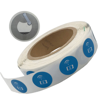 Slimme RFID NFC-menutag voor digitale bestelpromotie in restaurants & hoogfrequente contactloze social media marketing voor supermarkten