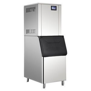 Scotsman loại công suất cao thương mại dọc thép không gỉ Ice Flake Maker máy với nước quả - Product Image 4