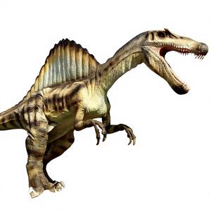 Modèle de dinosaure animatronique géant en fibre de verre et métal, grande taille, pour parcs à thème Jurassic, parcs d'aventure intérieurs/extérieurs, centres commerciaux - Product Image 1