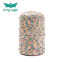 Kingeagle Offre Spéciale espace teint panaché 6NM Polyester Chenille fil fantaisie pour écharpe bébé