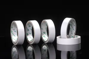 Handcraft DIY Transparent Tissue Tape Custom Roll Size High Sticky Double Sided Adhesive Tape