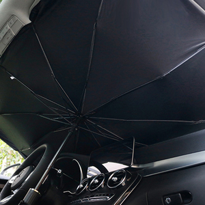 مظلة شمسية قابلة للطي للسيارة بشعار مخصص للبيع بالجملة، مظلة واقية من الأشعة فوق البنفسجية لزجاج مقدمة السيارة - Product Image 4